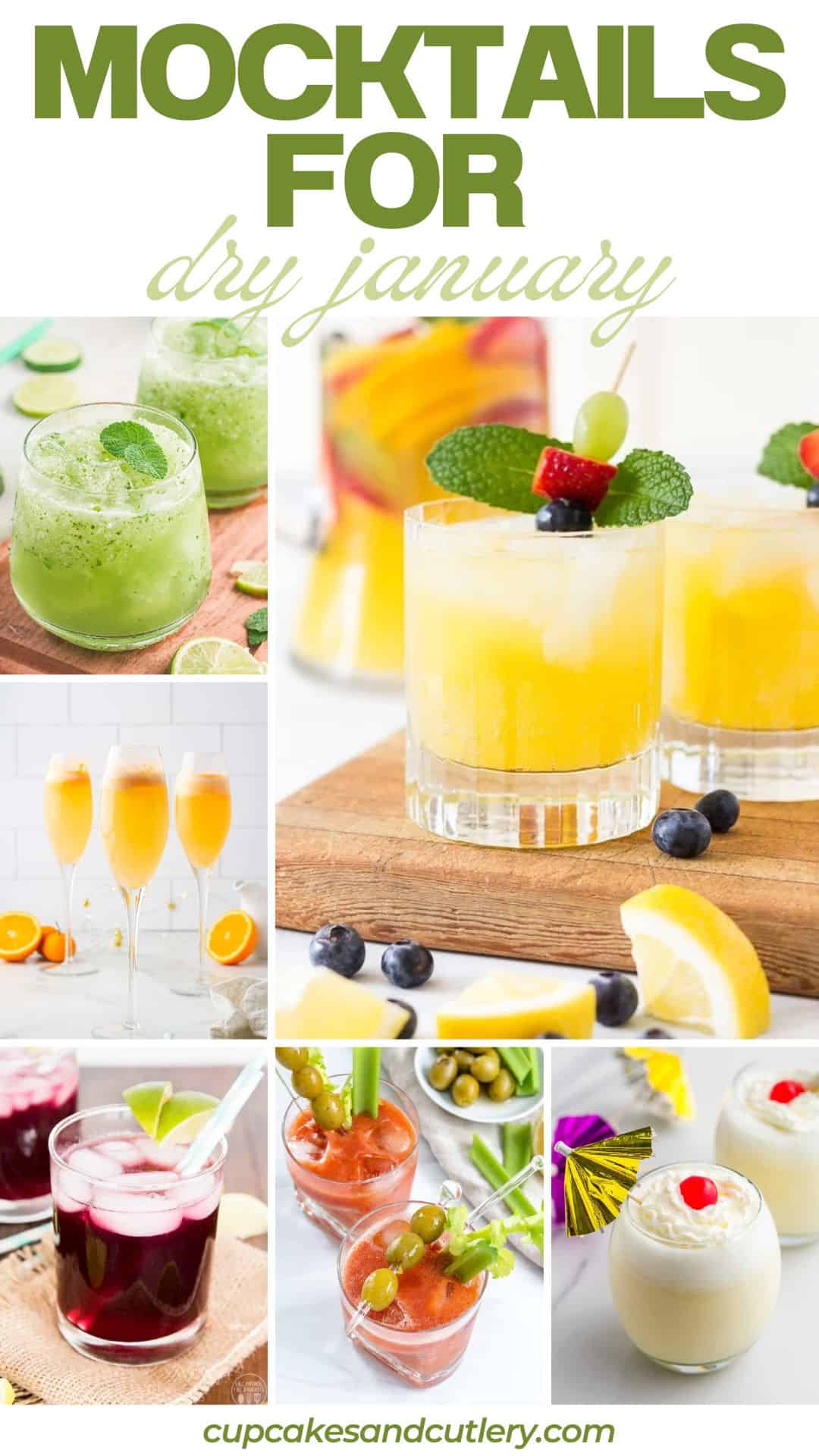 23 Easy Mocktails To Make For Dry January And Beyond Cupcakes And Cutlery