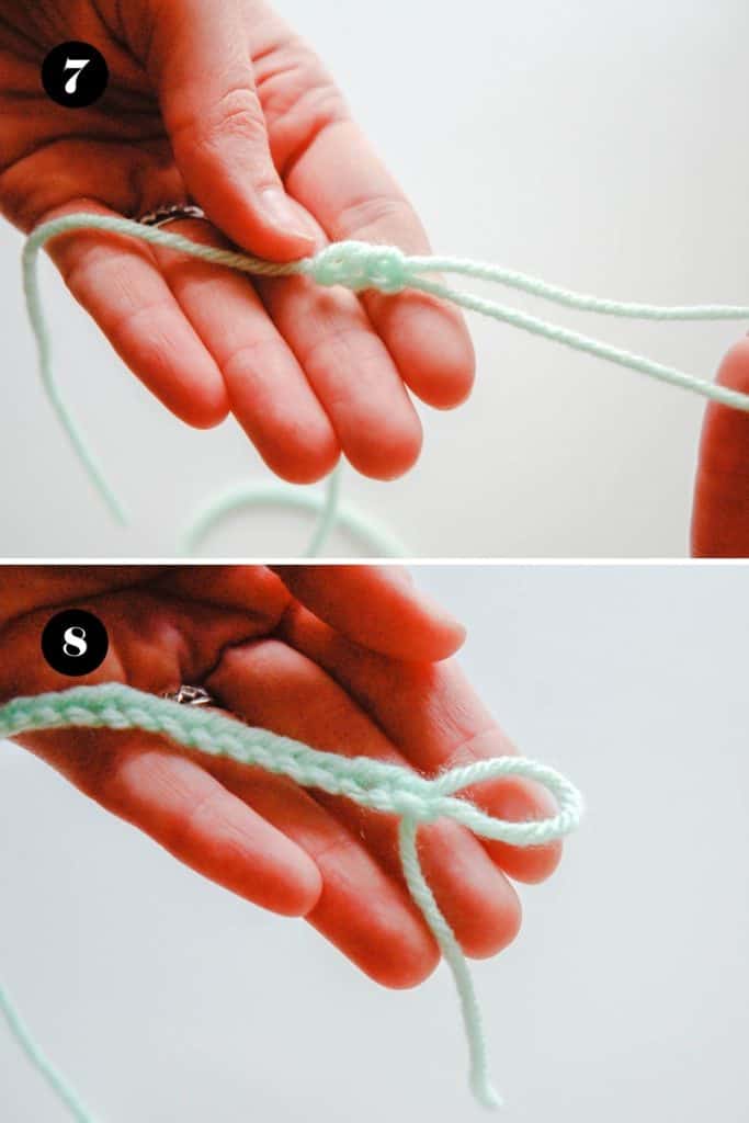 DIY Bracelets with Knotted Yarn - Cupcakes and Cutlery