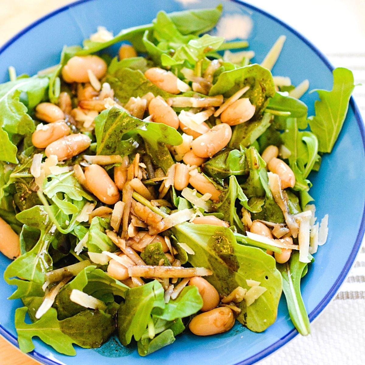 white-bean-salad-with-arugula-ellie-krieger-tricolor-salad-laptrinhx