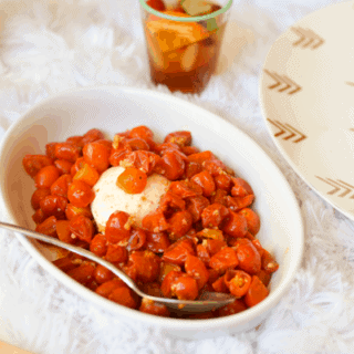 Easy Cherry Tomato Appetizer with Burrata Recipe