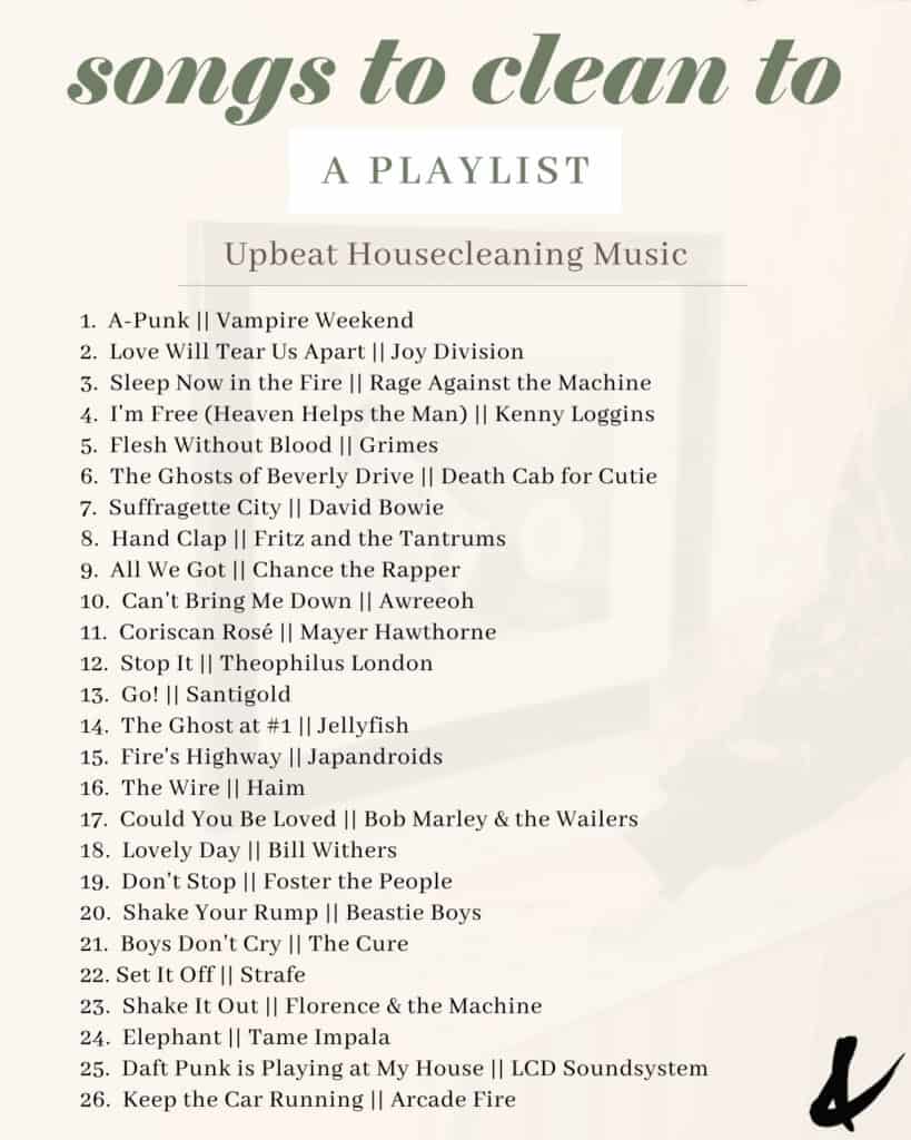 Housecleaning Music How To Manage Cleaning Day