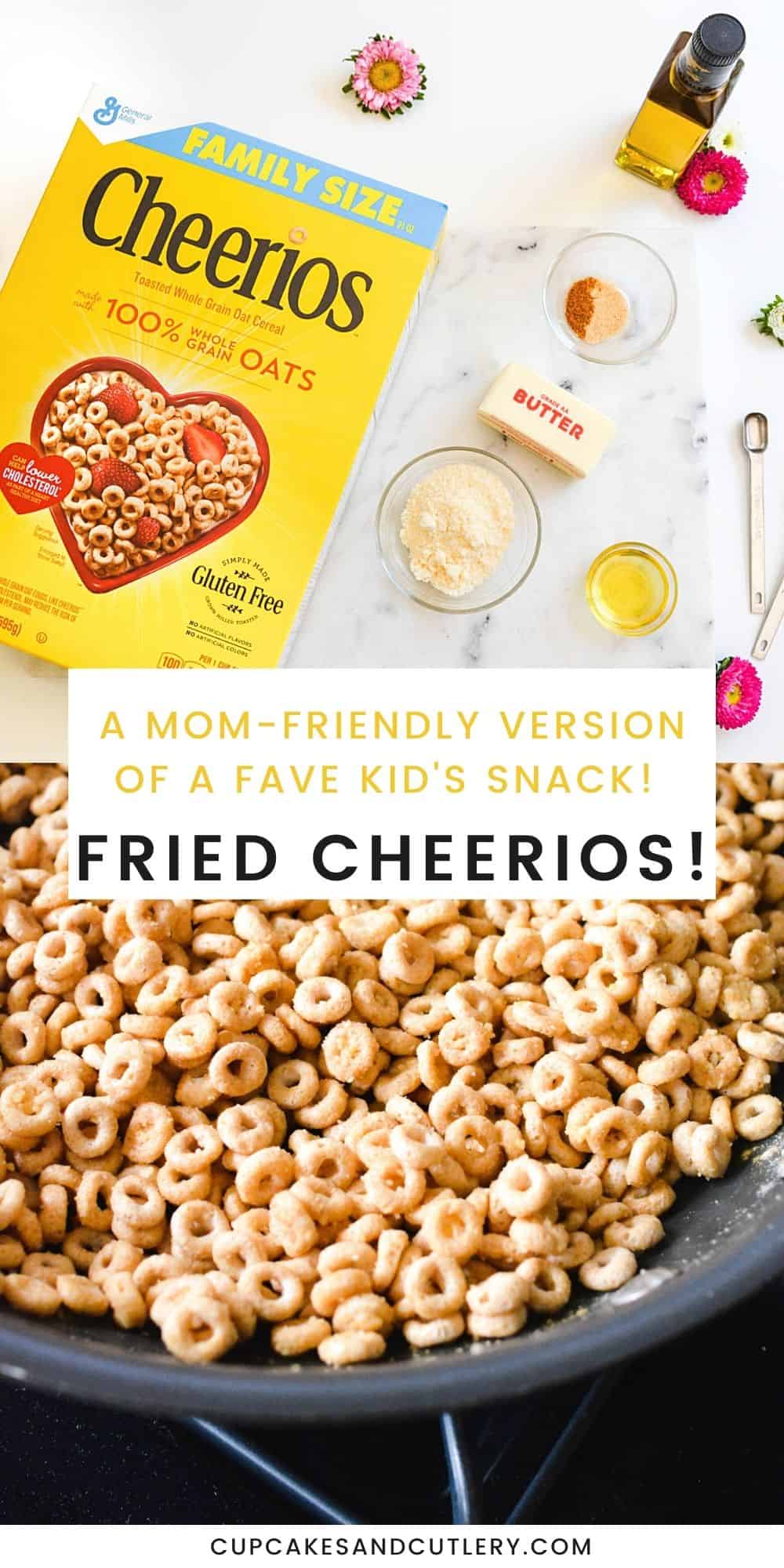 Savory Fried Cheerios Recipe with Truffle Oil and Parmesan