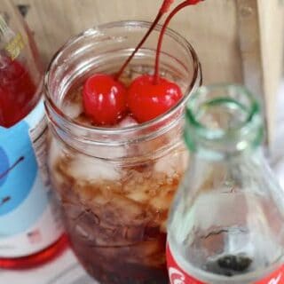 Easy Mixed Drinks And Cocktail Recipes For Sipping   Cherry Coke Cocktail 320x320 