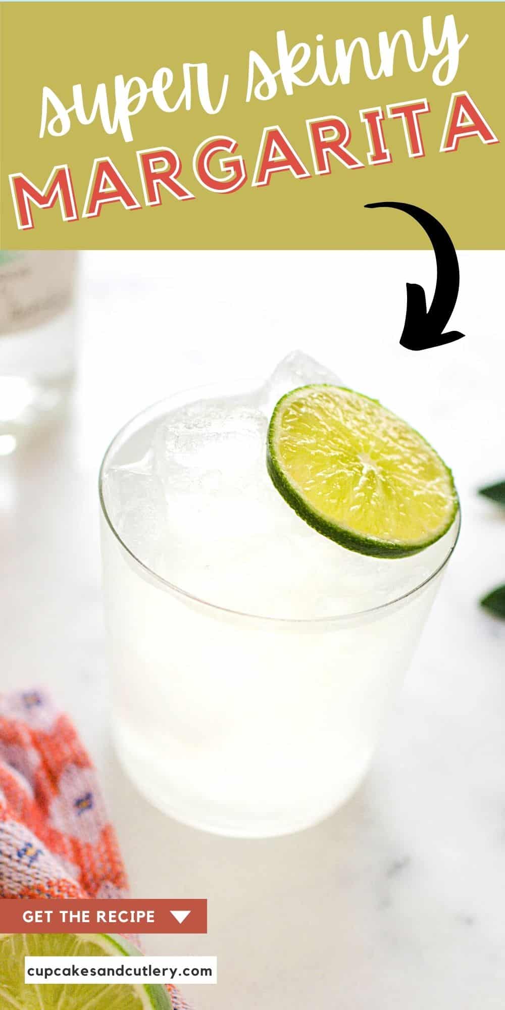 Easy House Skinny Margarita Recipe | 3 Clean Ingredients and 5 Minutes!