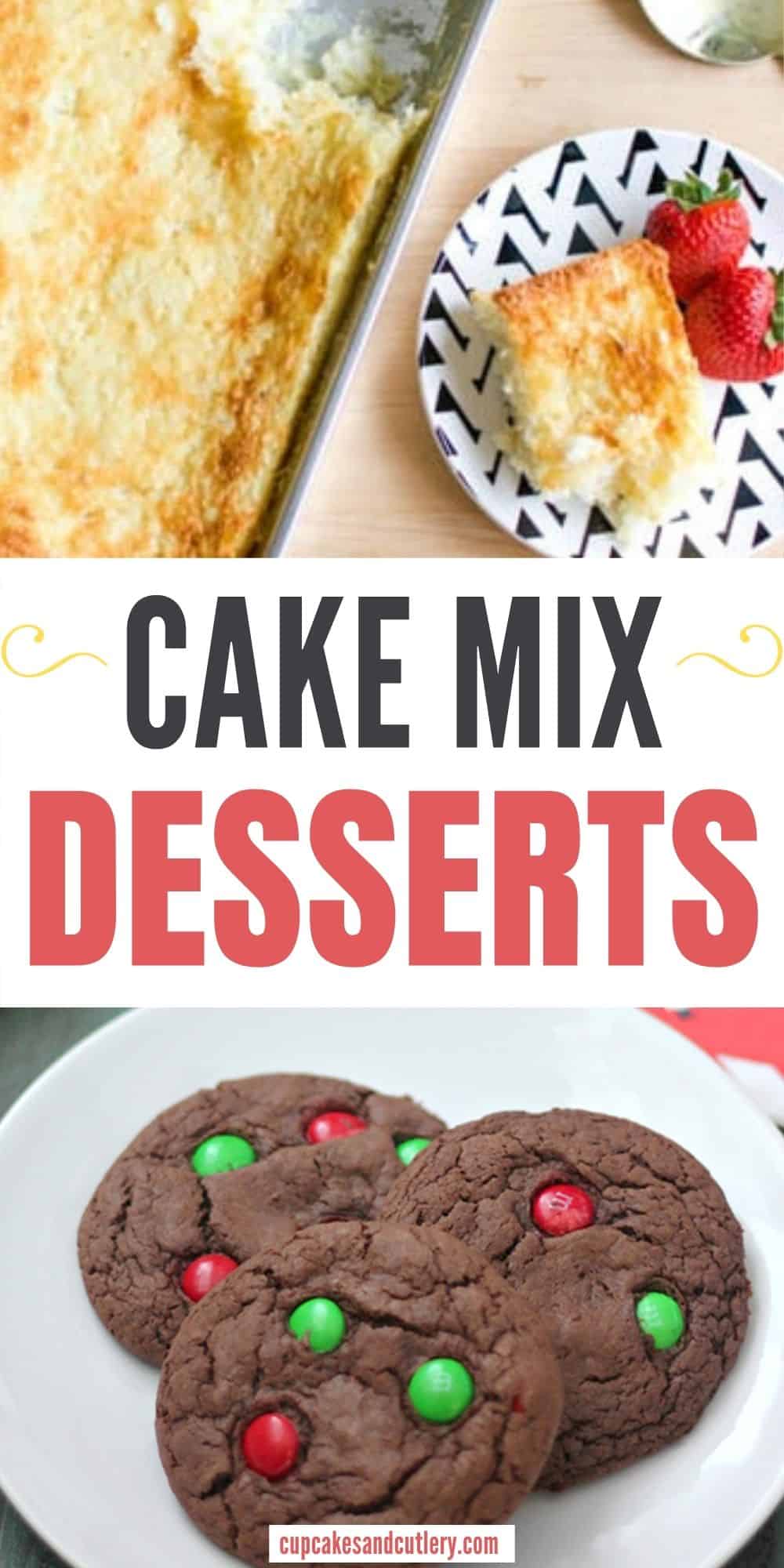 38 Quick and Easy Cake Mix Desserts | Cupcakes and Cutlery