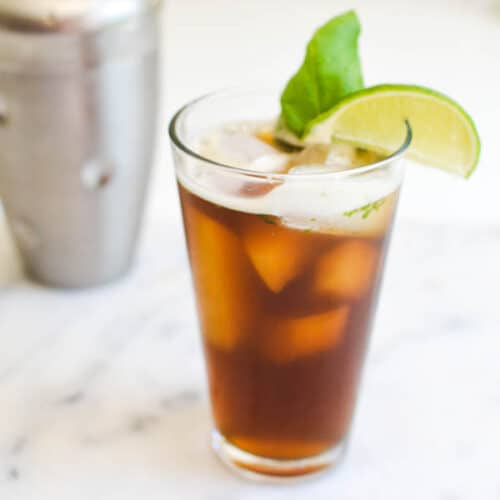 Basil Iced Tea