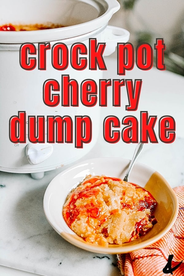 Best Crock Pot Cherry Dump Cake Recipe | Cupcakes and Cutlery