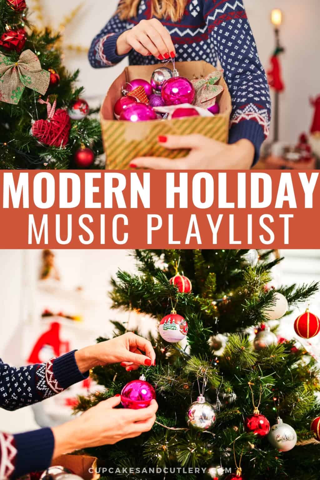 Modern Christmas Songs Playlist with Indie Rock - Cupcakes and Cutlery