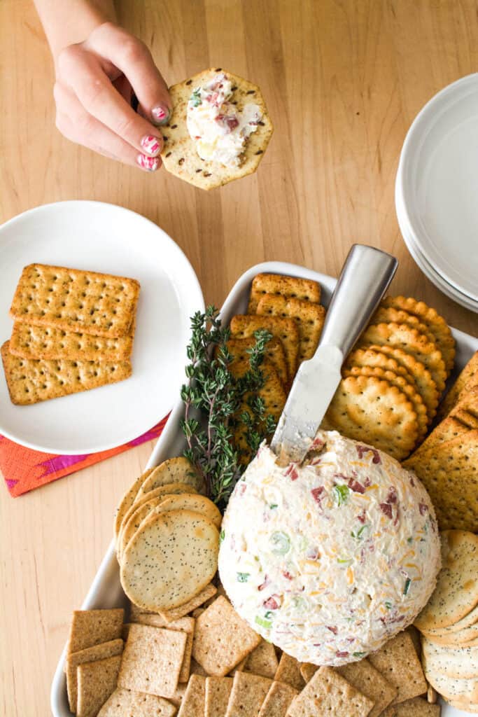 Classic Dried Beef Cheese Ball An Easy Nostalgic Party Appetizer Recipe