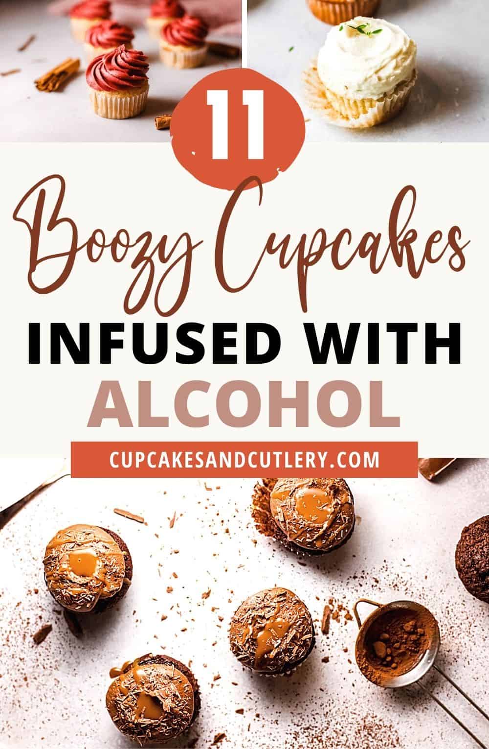 15 Boozy Cupcakes Recipes | Alcohol Infused Cupcakes