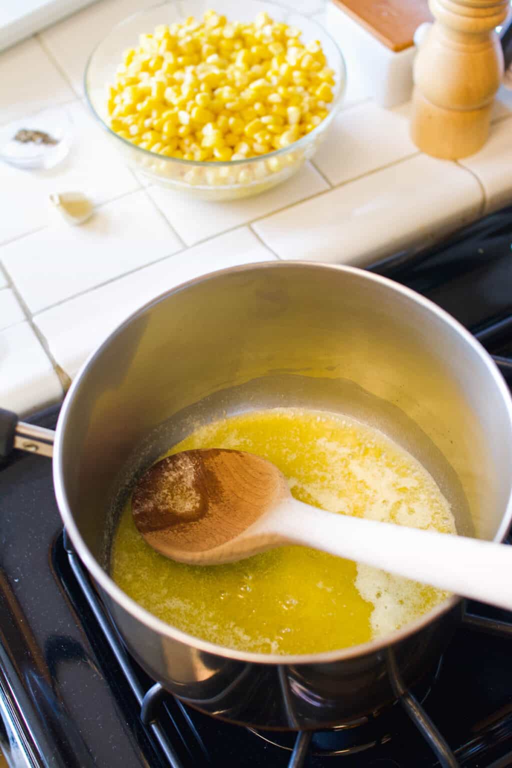 Brown Buttered Corn Recipe (with Canned Corn)