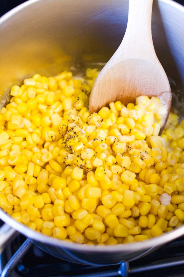 Brown Buttered Corn Recipe (with Canned Corn)