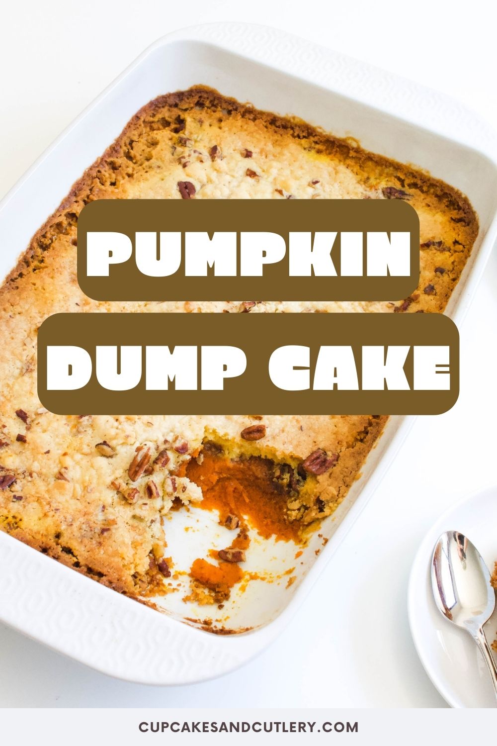 Pumpkin Dump Cake Recipe {Dump and Bake With No Eggs}