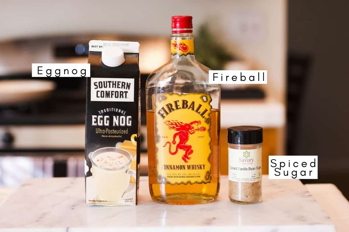 Fireball Eggnog Recipe