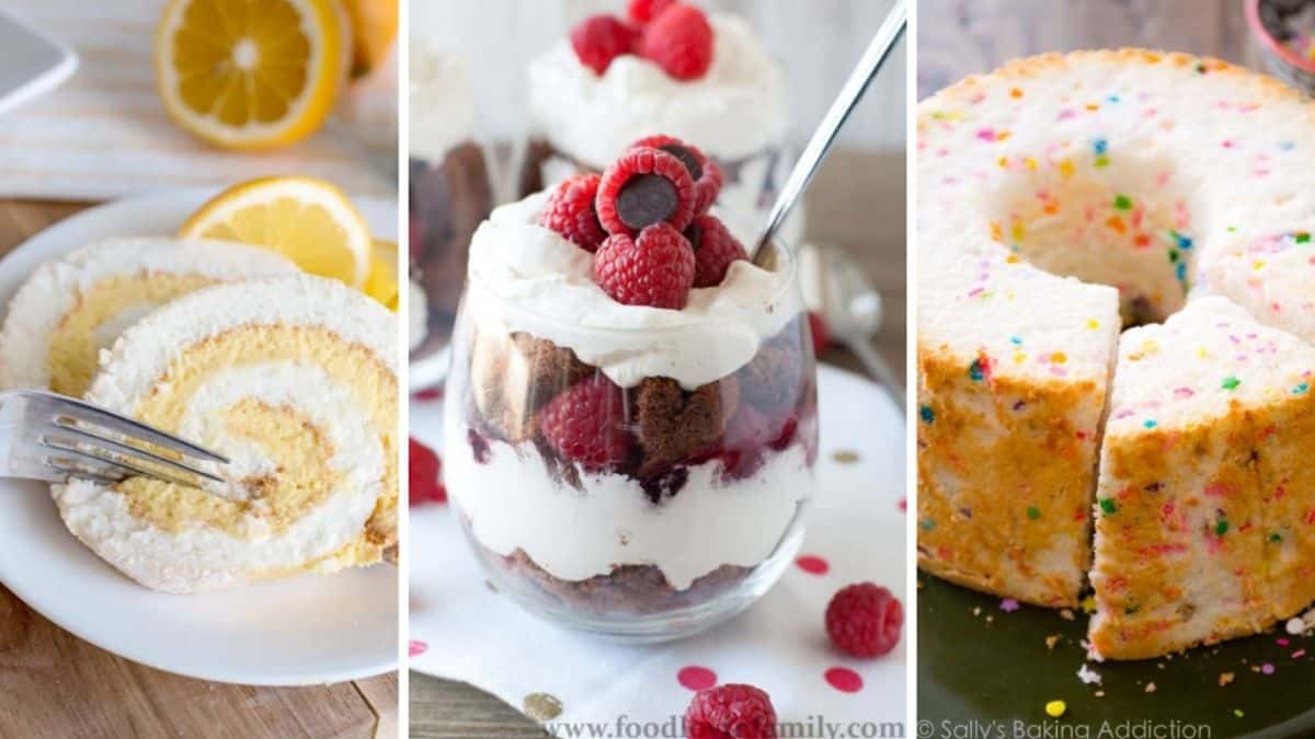 22+ Easy Angel Food Cake Desserts to Make - Cupcakes and Cutlery