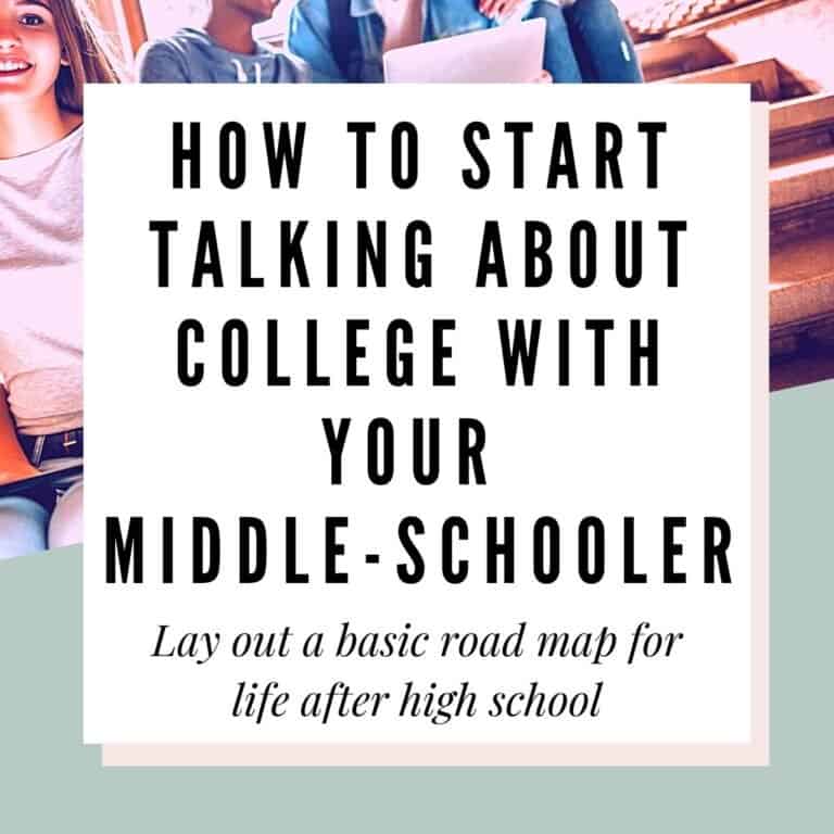 College Planning With Your Middle School Student