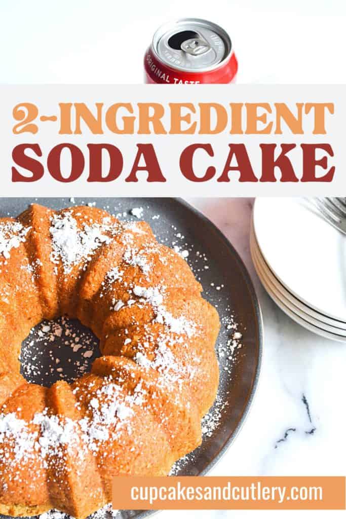 2 Ingredient Cake | Sprite Cake Recipe - Cook Clean Repeat
