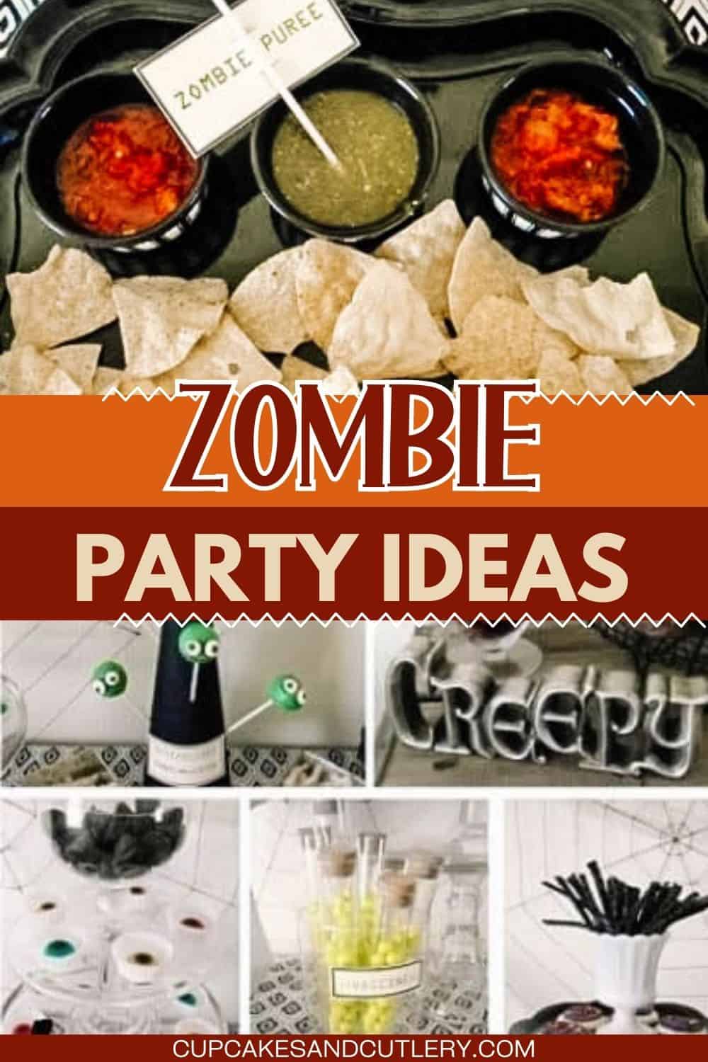 Cute and Creepy Zombie Party Ideas - Cupcakes and Cutlery