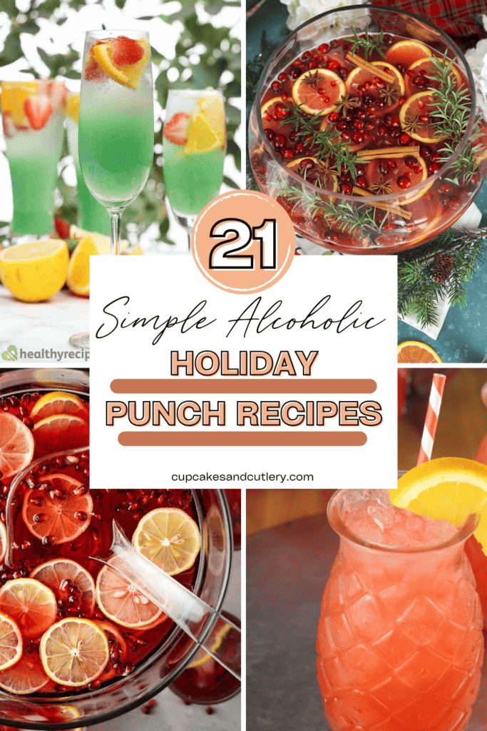 Easy Jingle Juice Holiday Punch (only 3 ingredients!)