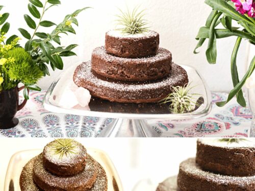 Double baked chocolate meringue brownie recipe | delicious. magazine