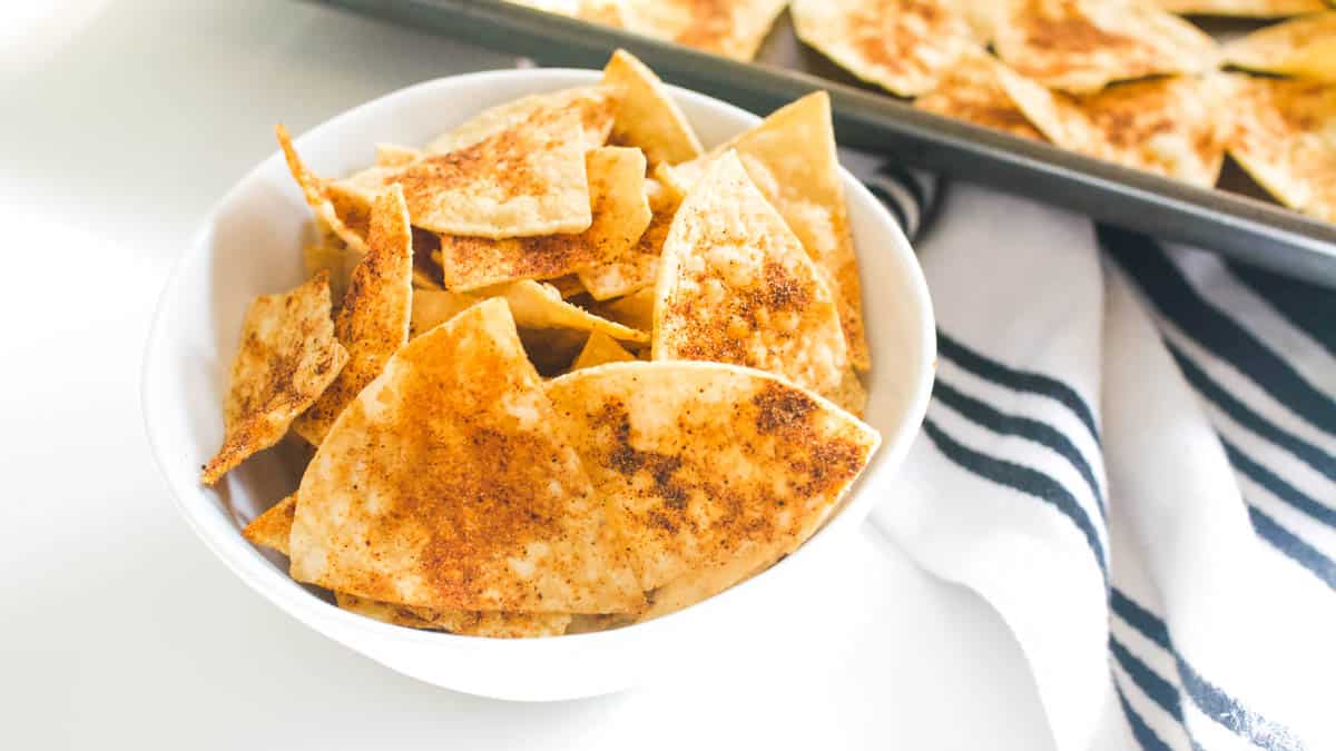 Quick And Easy Homemade Spiced Tortilla Chips Recipe Cupcakes And Cutlery 2064