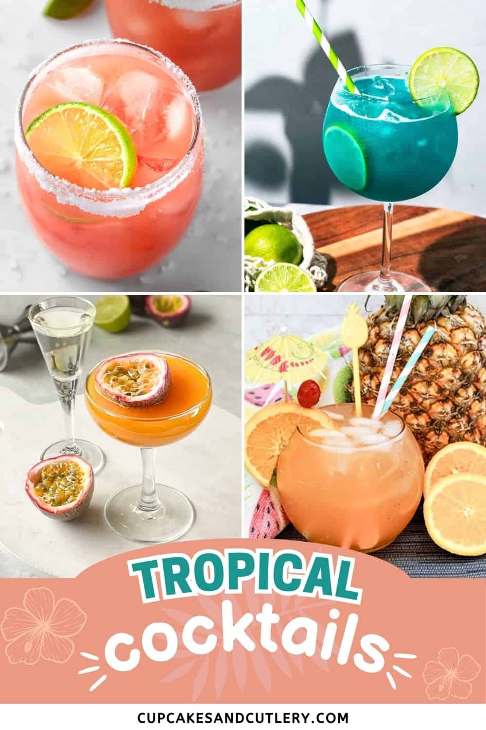 21 Tropical Cocktails For An Island-Inspired Soirée - Cupcakes And Cutlery